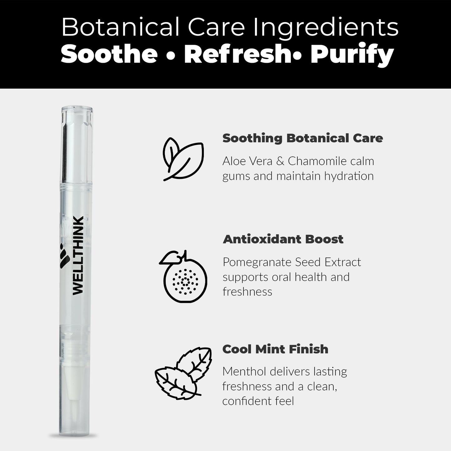 WELLTHINK Teeth Whitening Kit with PAP+ Whitening Pens | 32 Dual LED Light Device (Blue & Red) | Rechargeable, Removes Teeth Stains, Enamel-Safe & Sensitivity-Free | Shade Guide Included