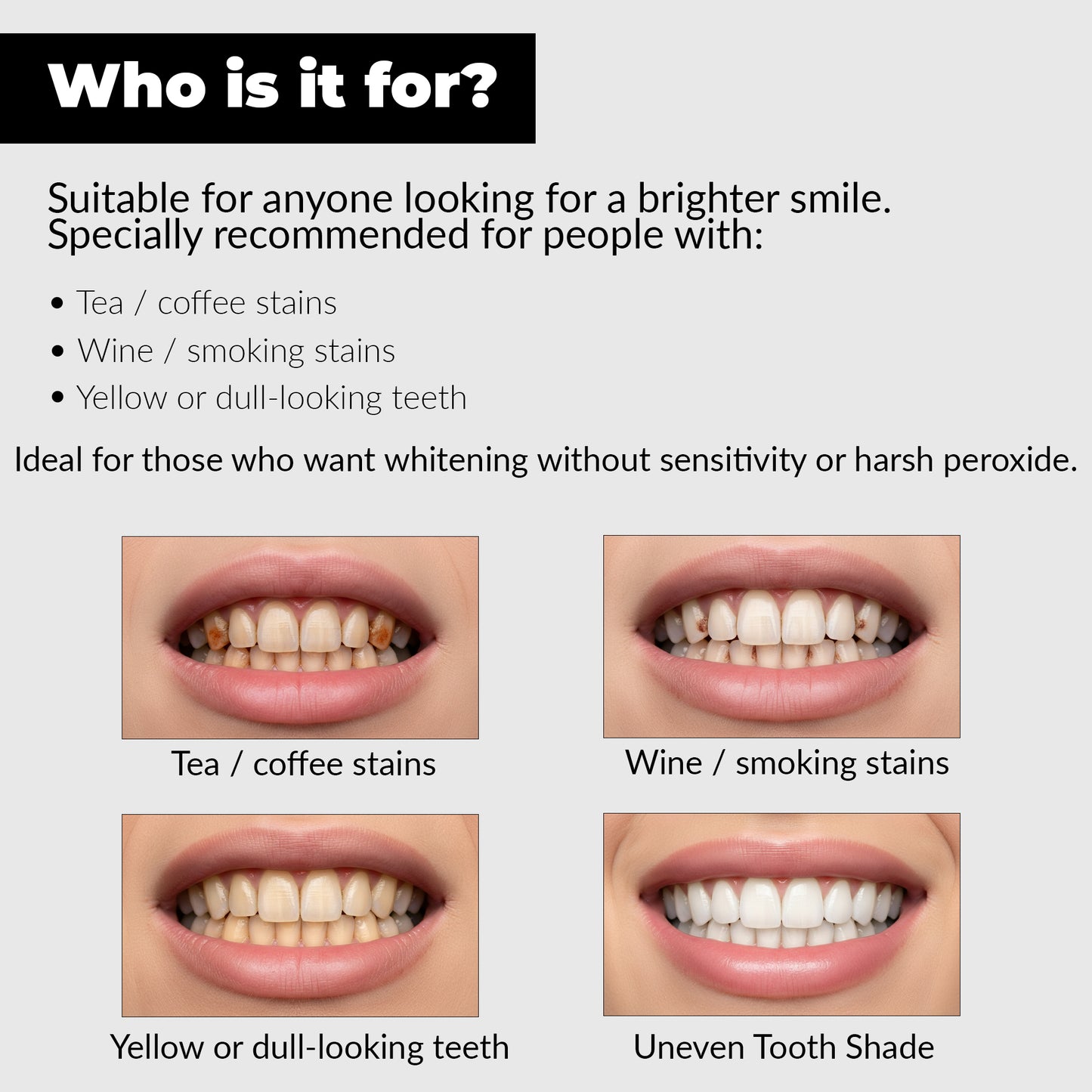 Wellthink PAP+ Teeth Whitening Strips for Safe Enamel Care | Peroxide-Free, Sensitivity-Friendly Oral Whitening | Hydroxyapatite, Potassium Nitrate & Mint Freshness to Remove Stains from Tobacco, Coffee & Tea | 14 Treatments (28 Strips)  (Pack of 1)