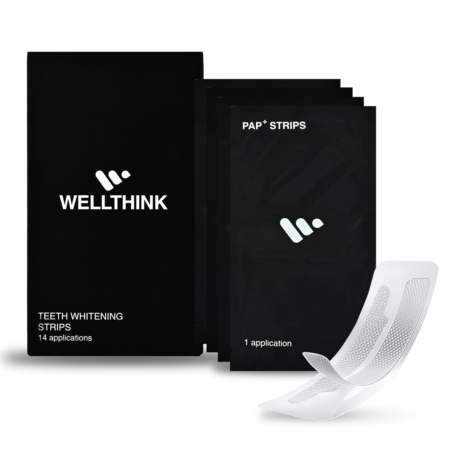 Wellthink Professional Teeth Whitening Strips, 14 Pairs, 30-Minute Treatment, Advanced Formula with Glycerin and Menthol